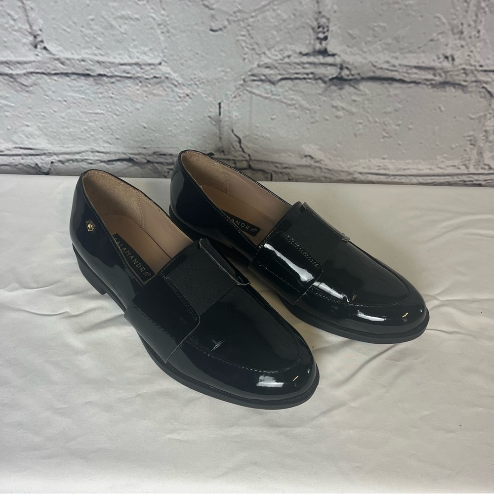 Salamandra Shiny Black loafers